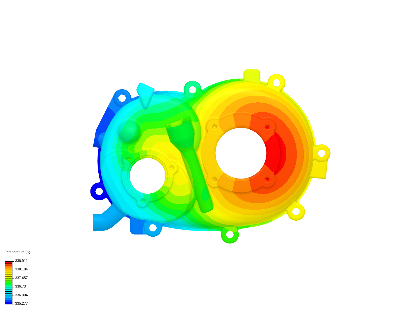 Tutorial: Thermal Analysis of a Differential Casing image