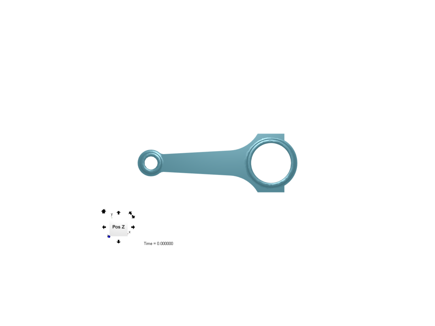 Tutorial 1: Connecting rod stress analysis image