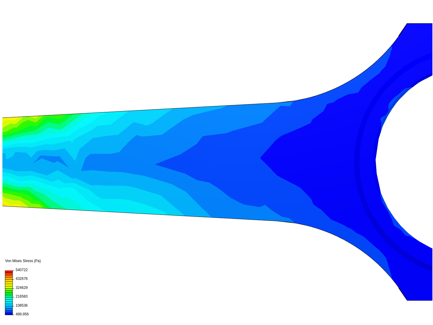 Tutorial 1: Connecting rod stress analysis image