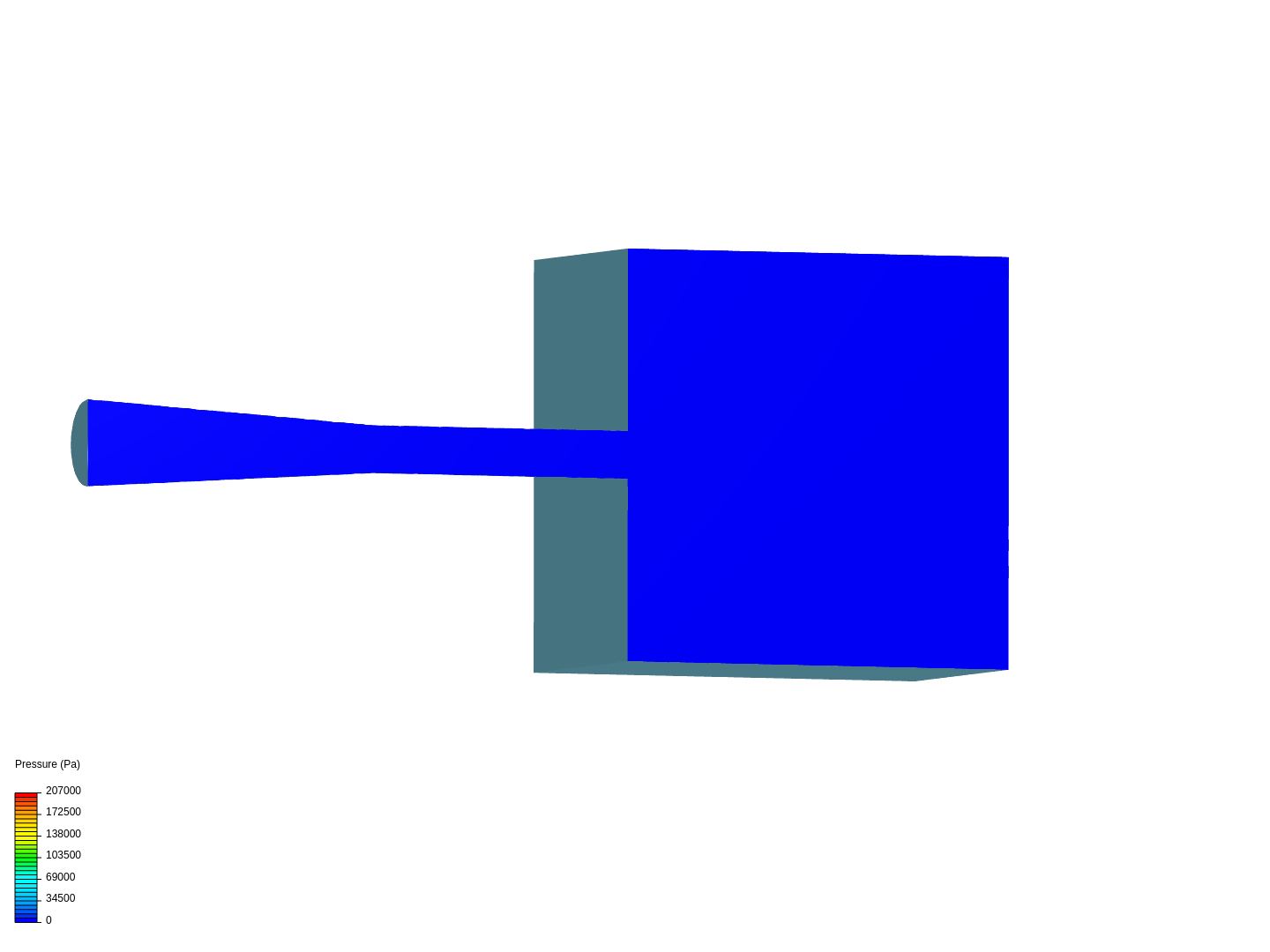 1 inch nozzle flow simulation image