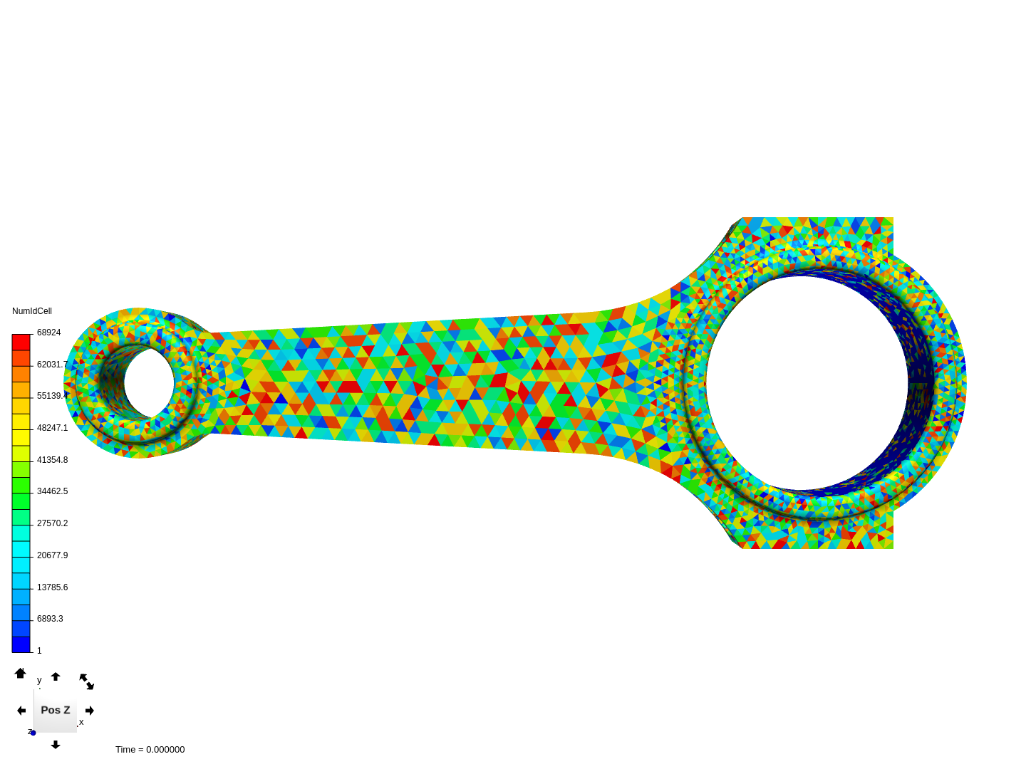 Tutorial 1: Connecting rod stress analysis image