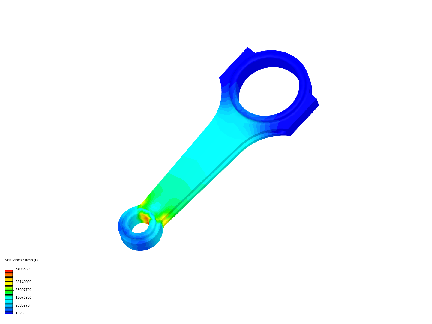 Tutorial 1: Connecting rod stress analysis image