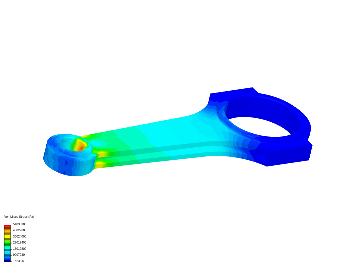 Tutorial 1: Connecting rod stress analysis image