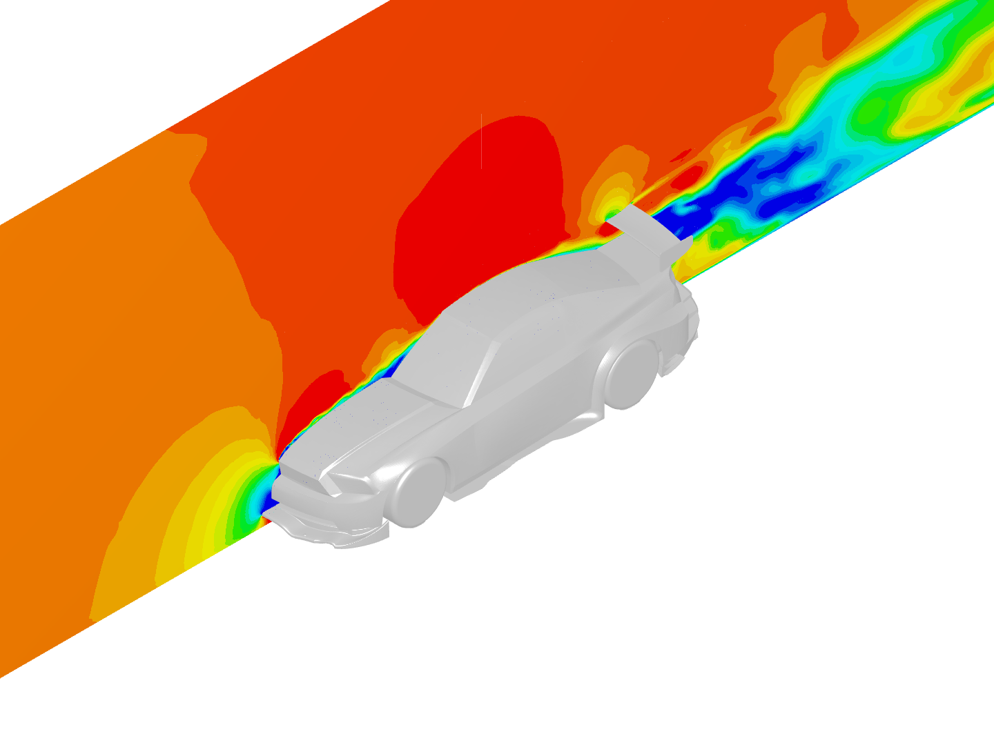 Mustang External Aerodynamics Analysis image