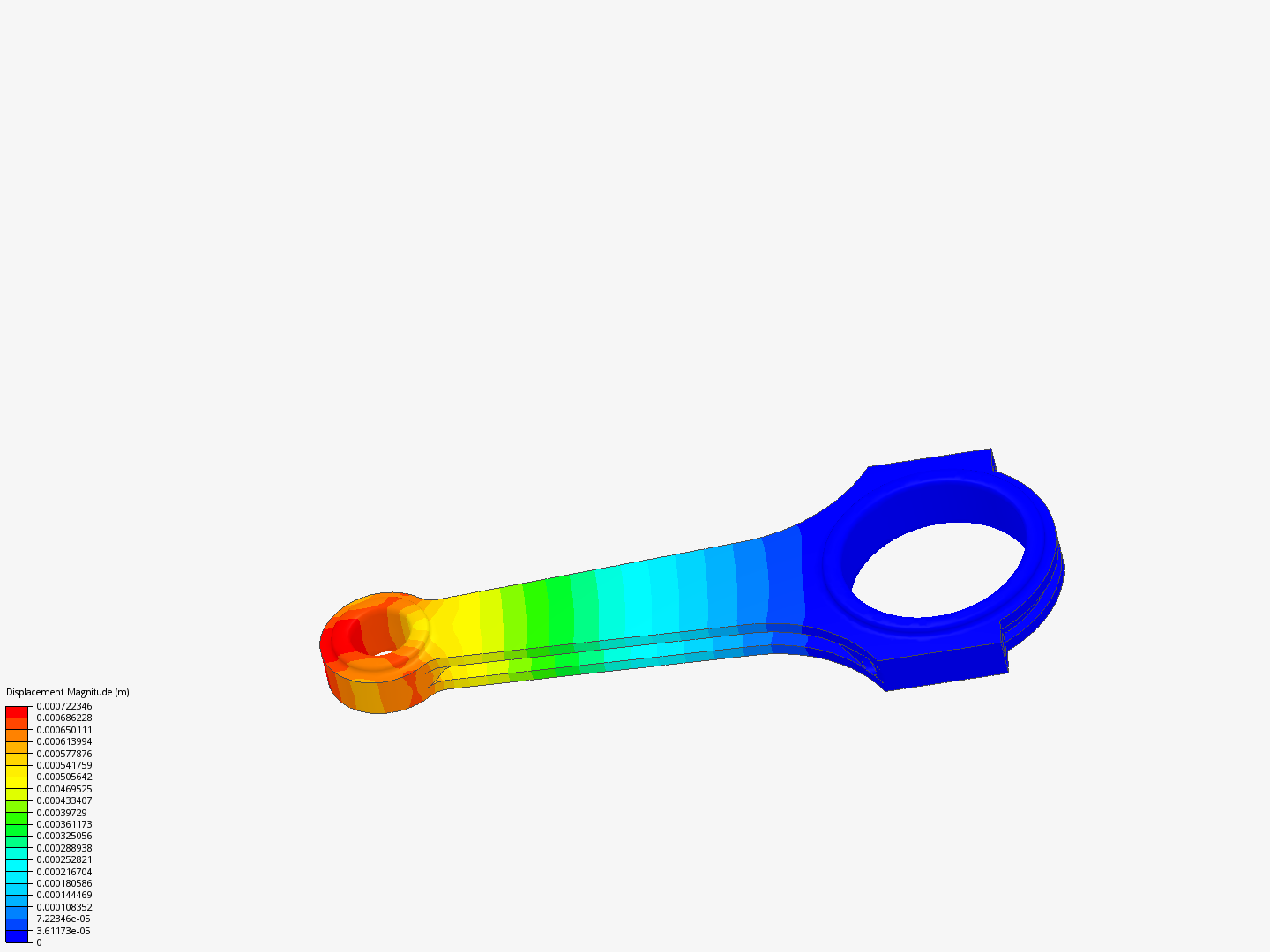 Tutorial 1: Connecting rod stress analysis image