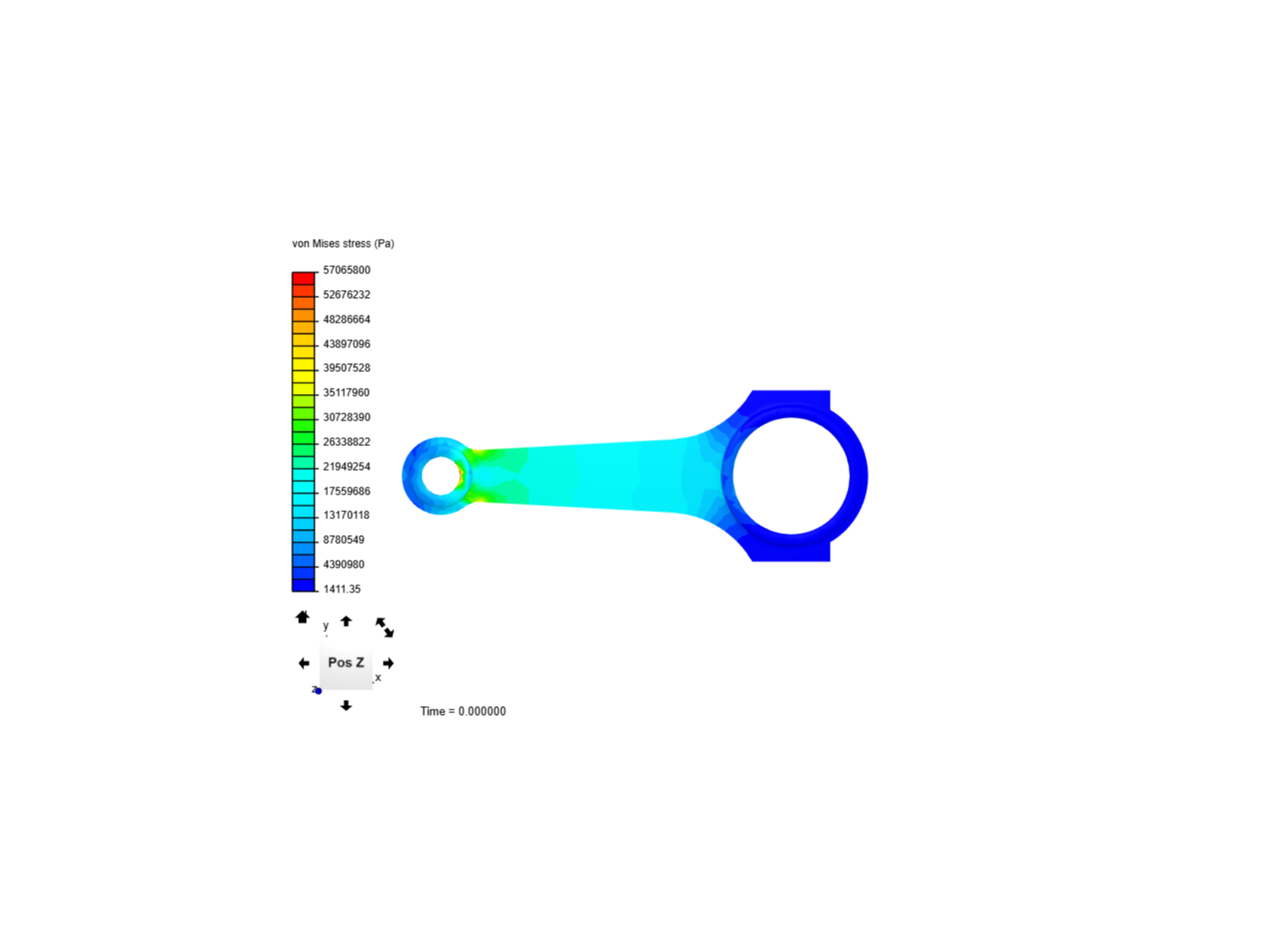 Tutorial 1: Connecting rod stress analysis image