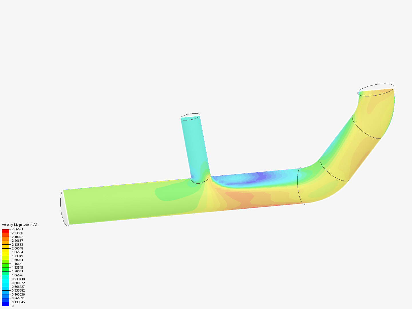 Tutorial 2: Pipe junction flow image