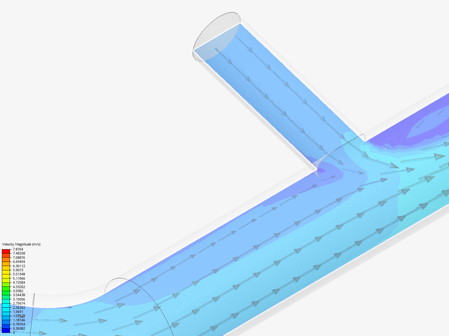 Tutorial 2: Pipe junction flow image