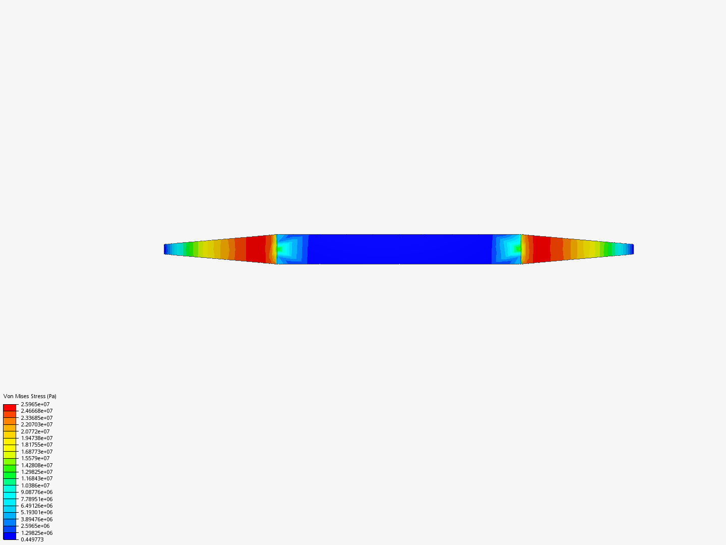 ASAE - Landing Gear FEA image