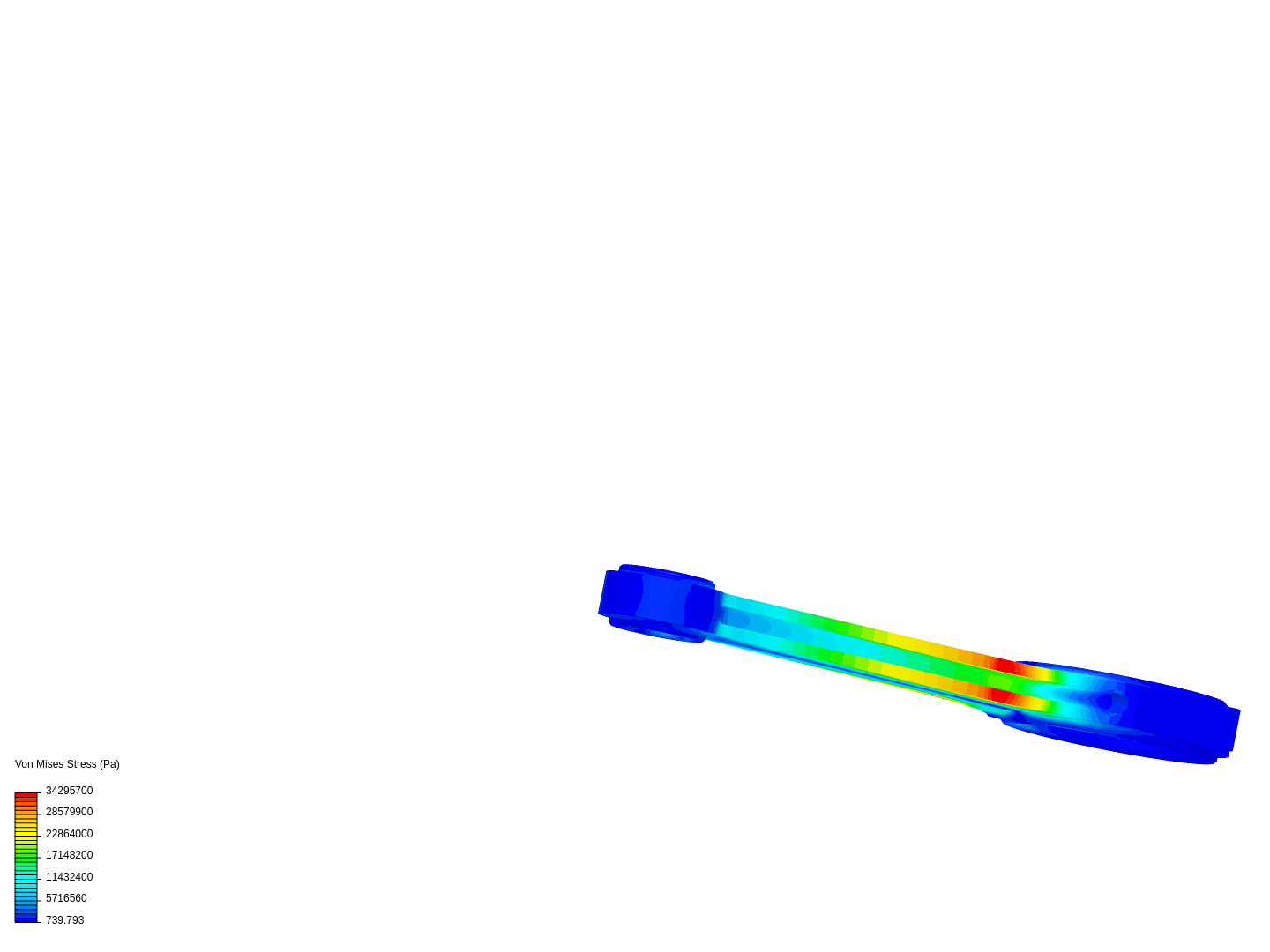 Tutorial 1: Connecting rod stress analysis image