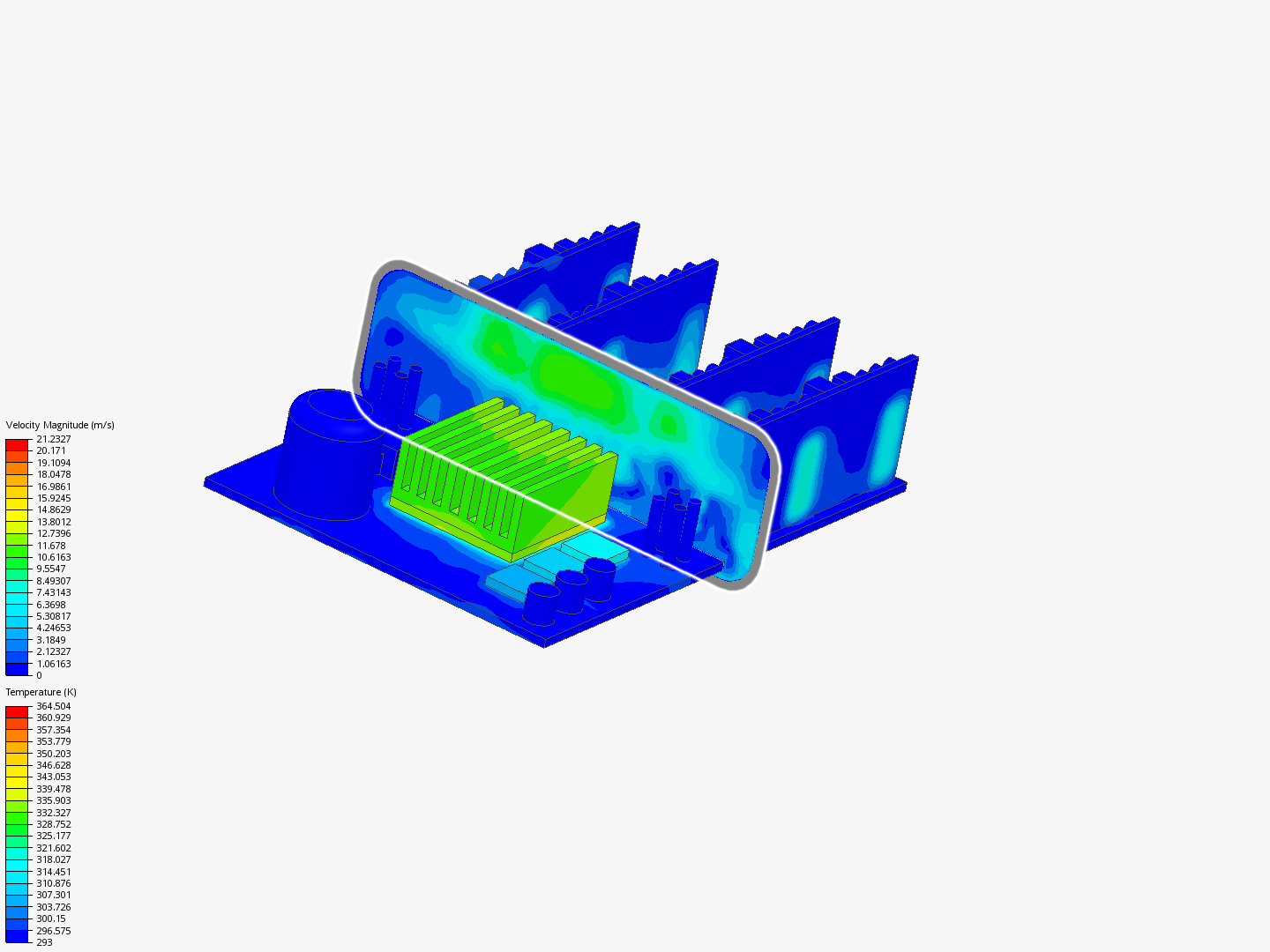 Advanced Tutorial: Thermal Management of an Electronics Box using CHT - Copy image