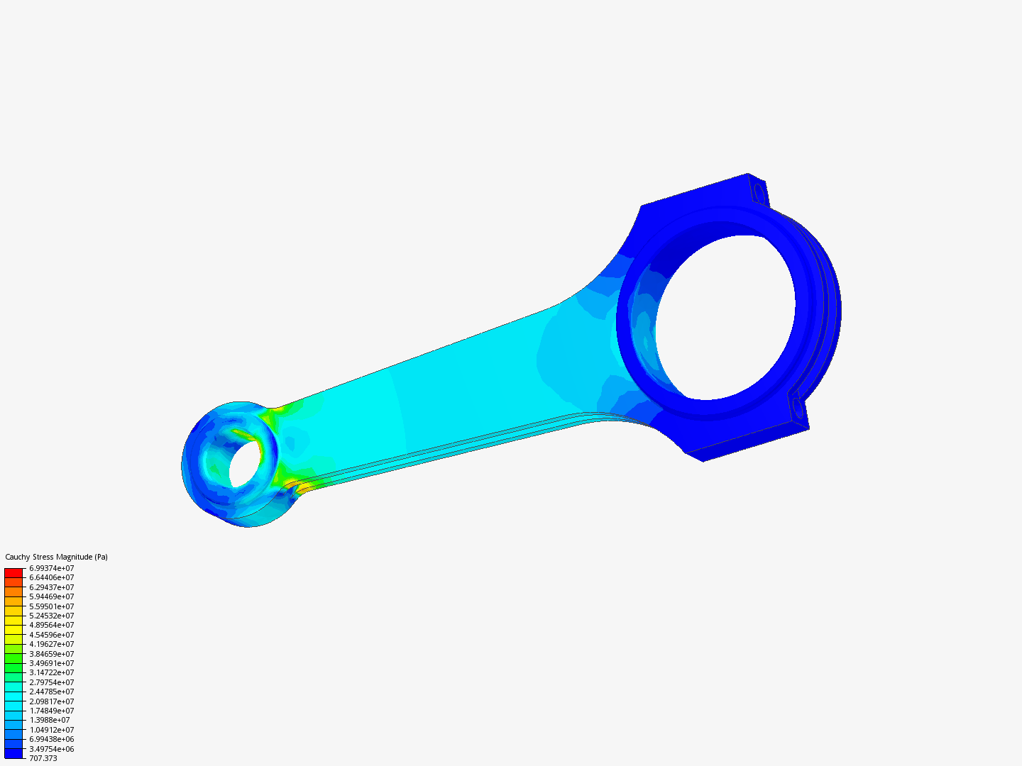 Tutorial 1: Connecting rod stress analysis image