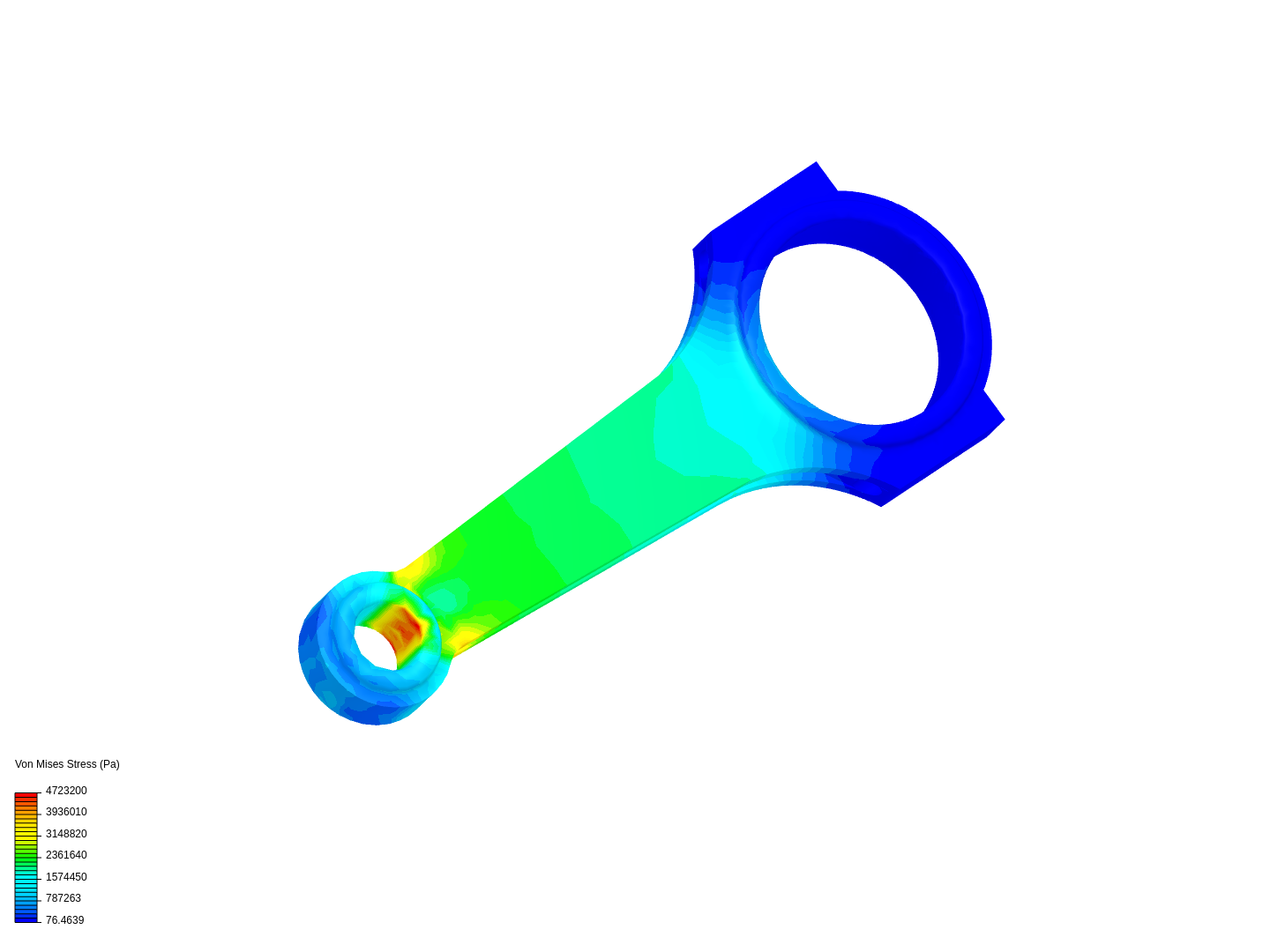 Tutorial 1: Connecting rod stress analysis image