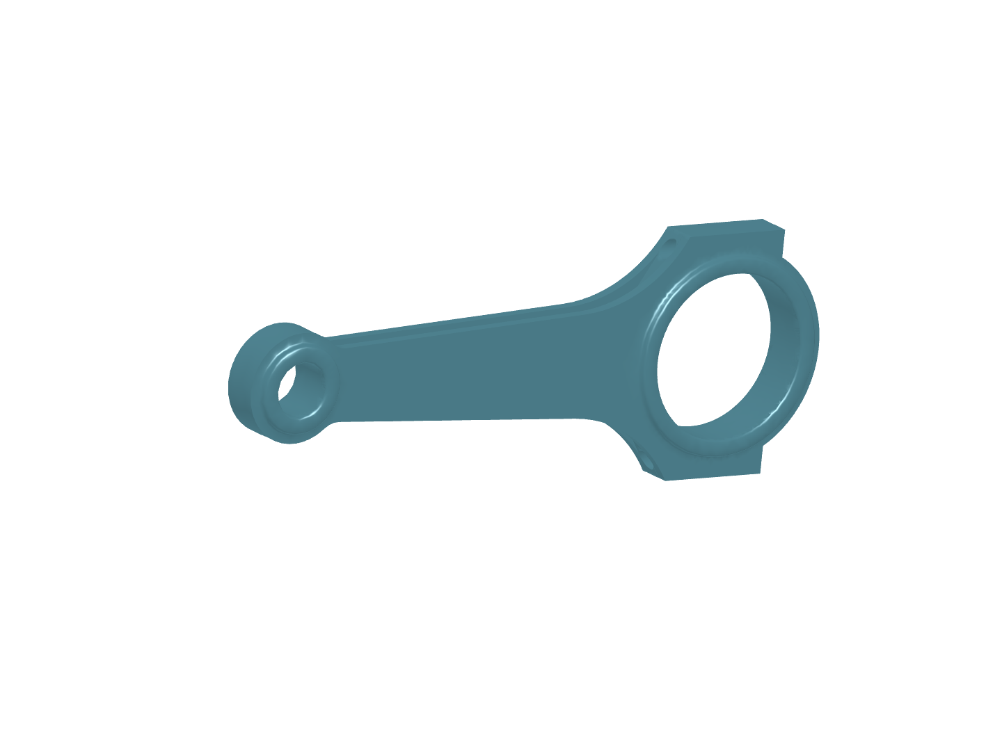 Tutorial 1: Connecting rod stress analysis image