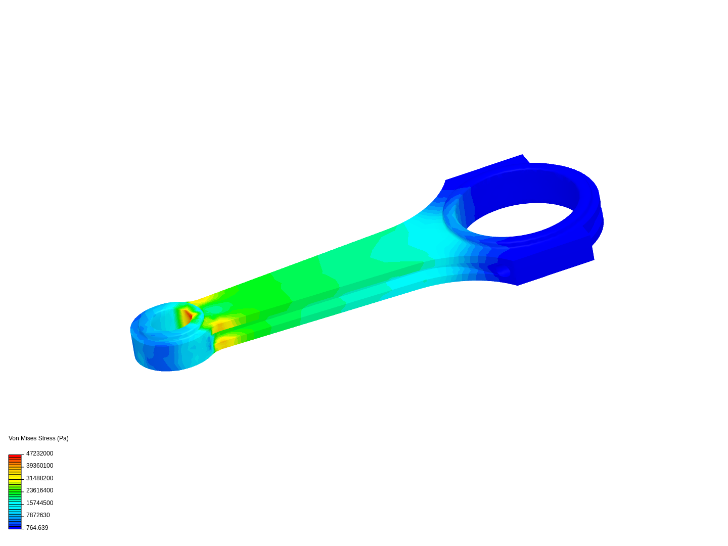 Tutorial 1: Connecting rod stress analysis image