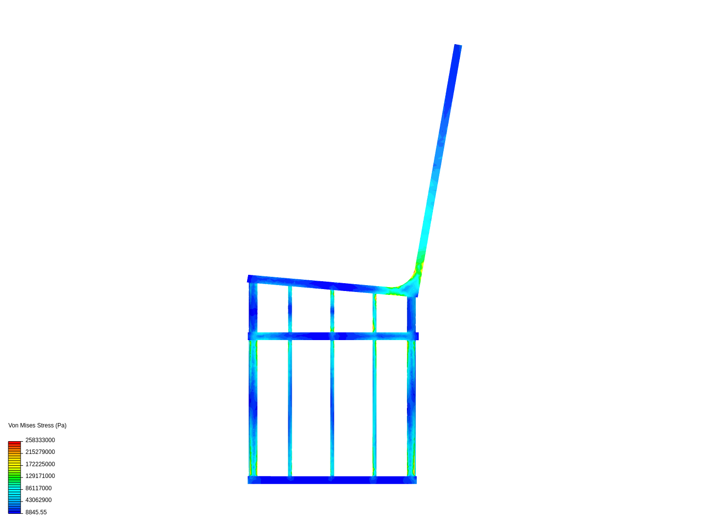 Pilot Seat Frame v3 Test 6 (Type 304) image