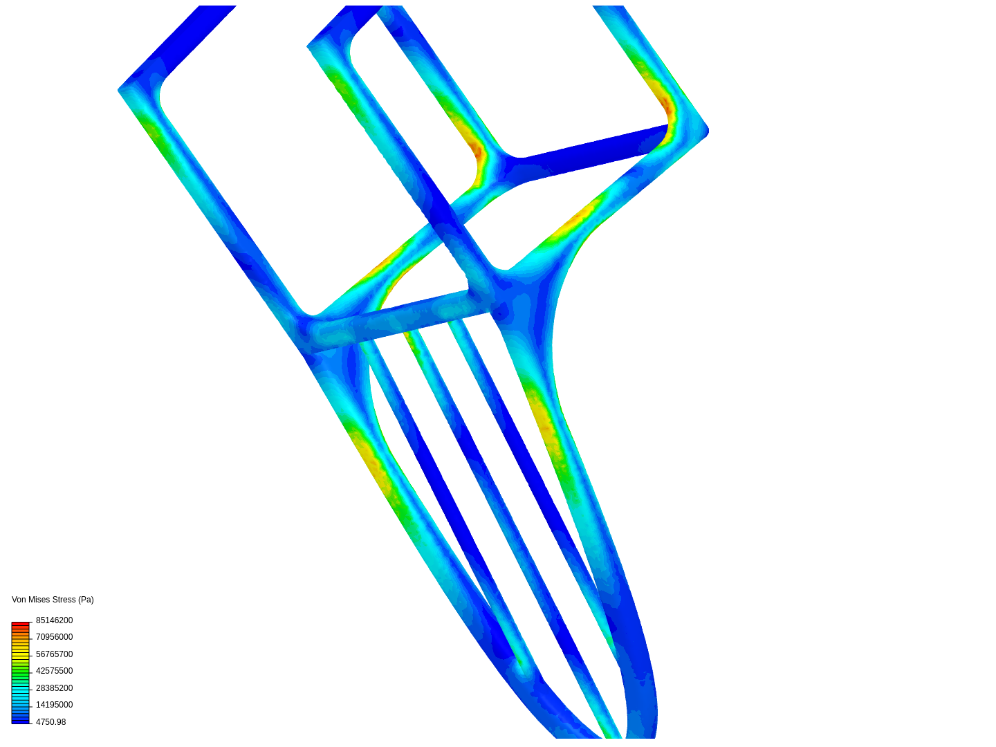 Pilot Seat Frame v4 refined Test 1 (6061) image