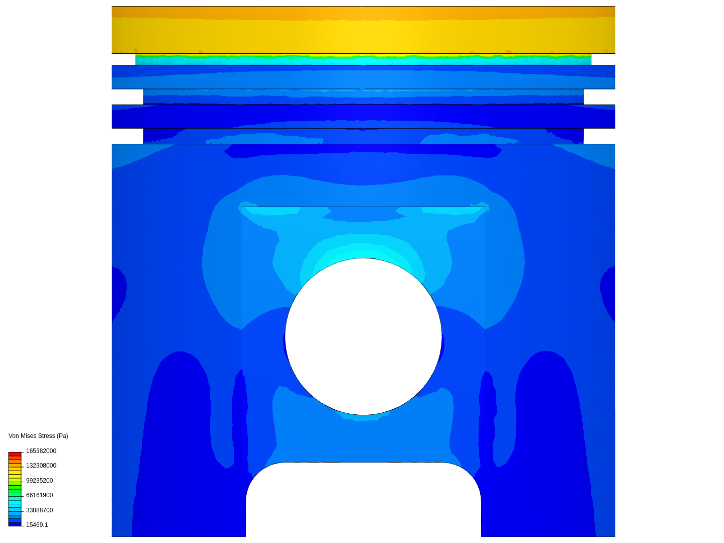 Advanced Tutorial: Thermomechanical Analysis of an Engine Piston image