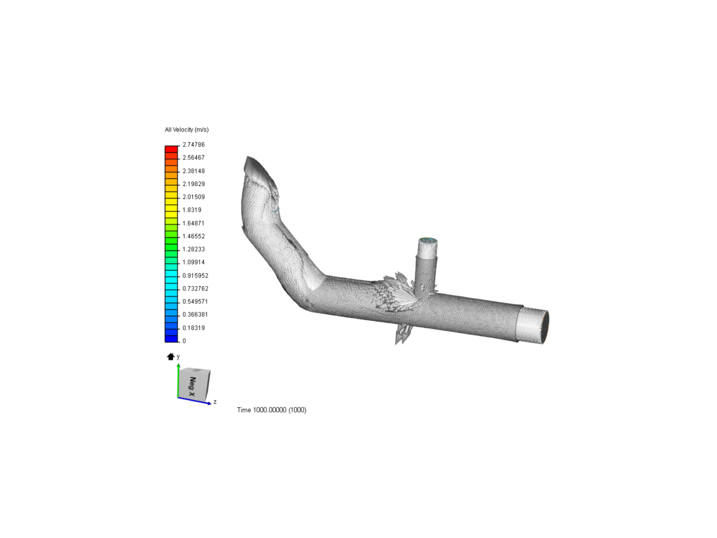 Tutorial 2: Pipe junction flow image