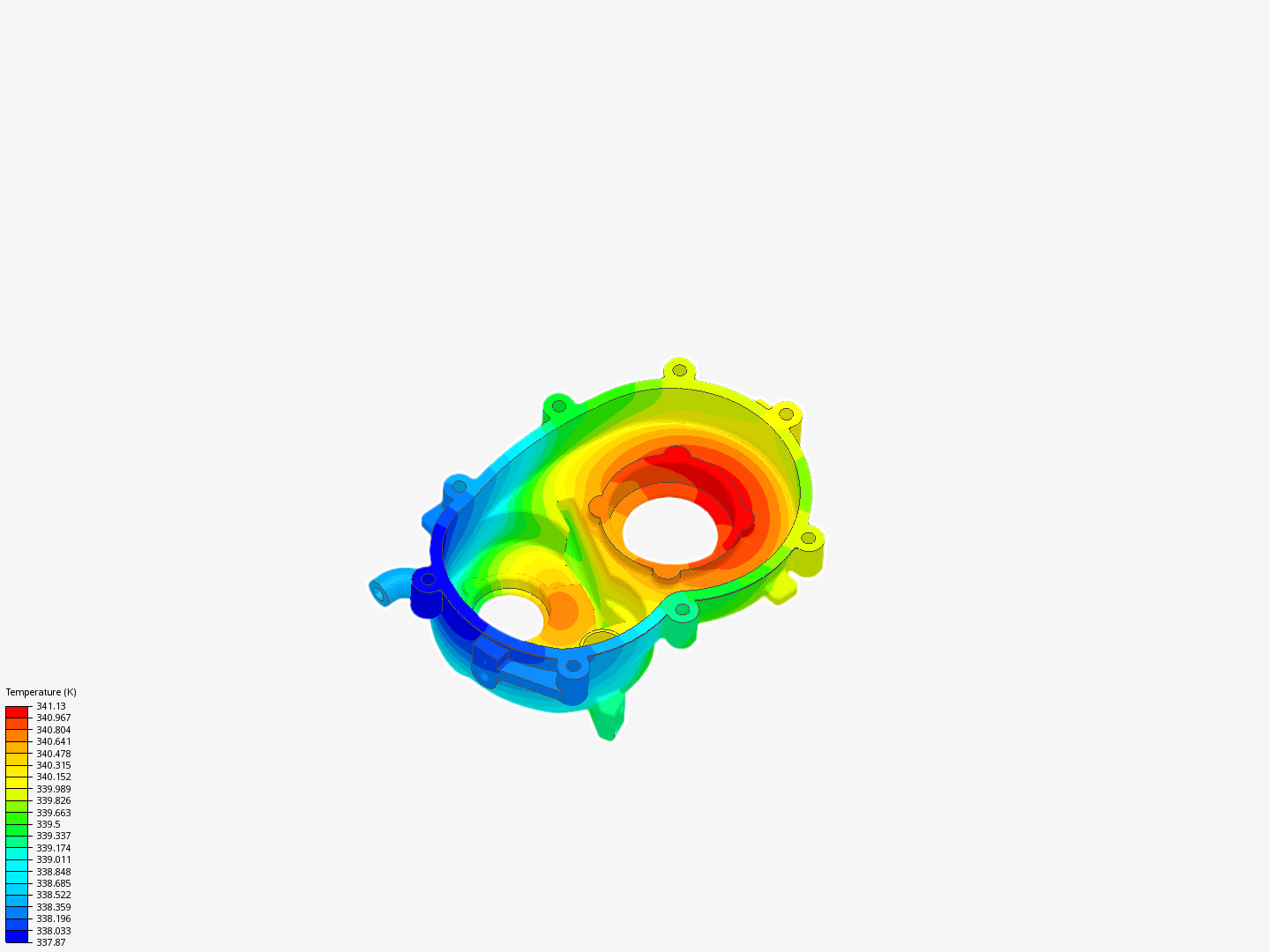 Tutorial: Thermal Analysis of a Differential Casing image