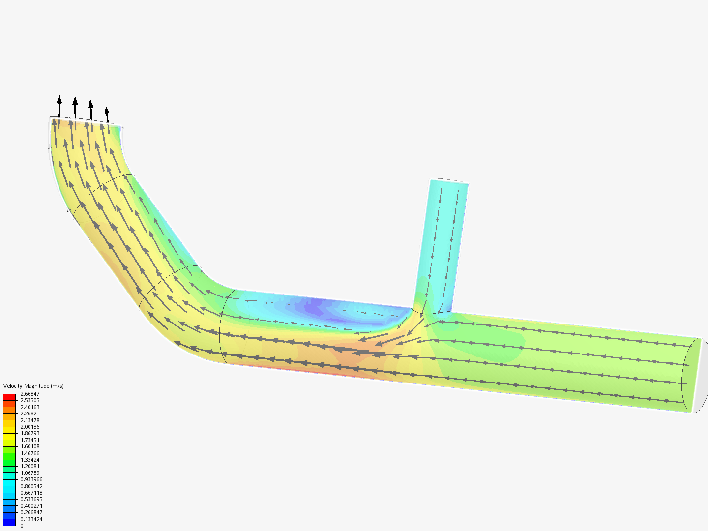 Tutorial 2: Pipe junction flow image