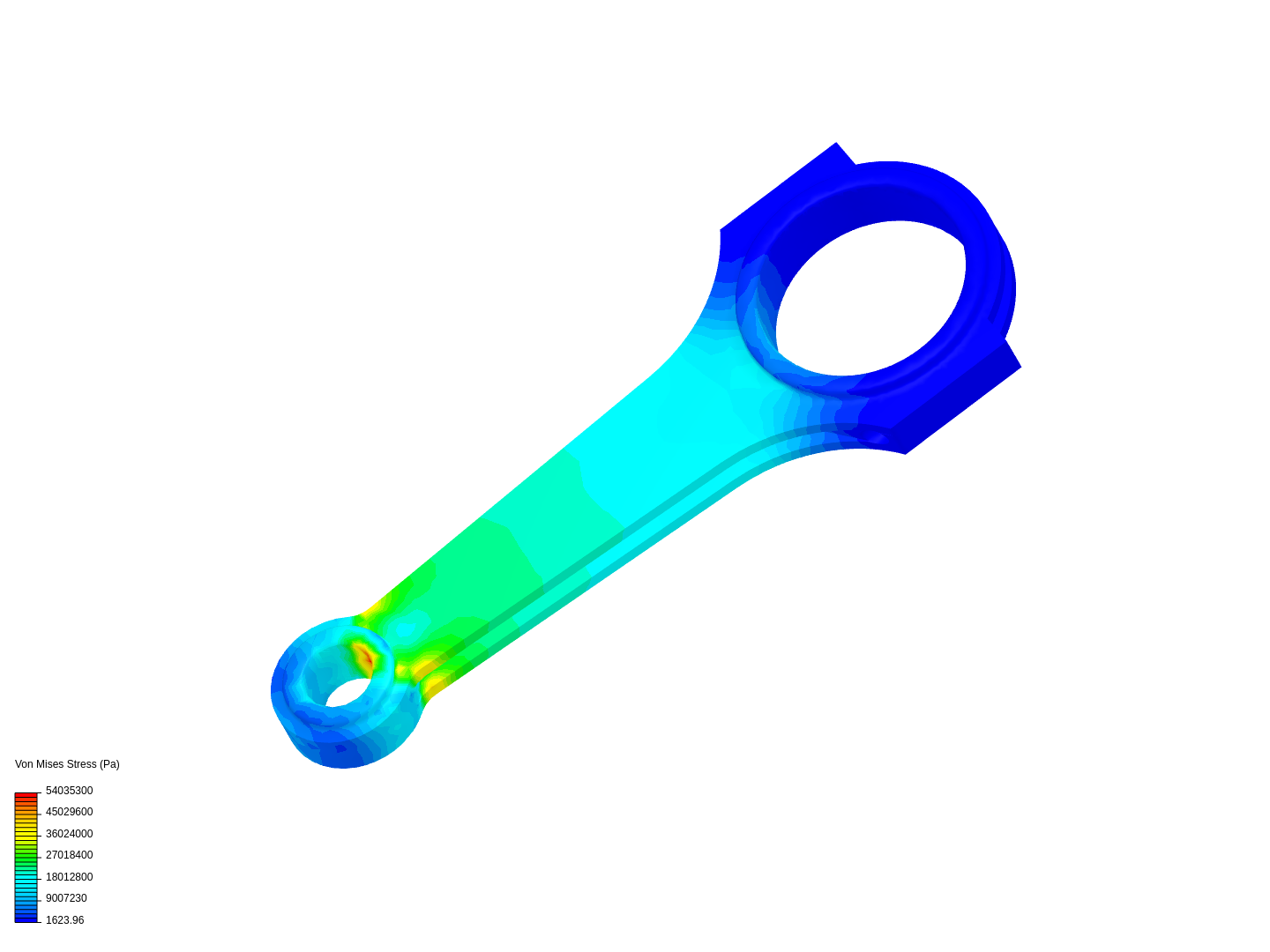 Tutorial 1: Connecting rod stress analysis image