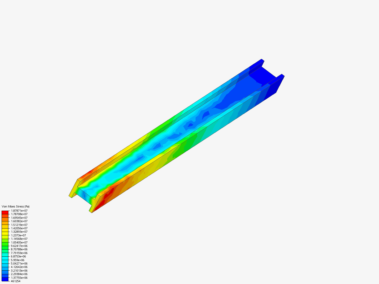 Plate 1: Static Analysis of I-Beam - Copy image