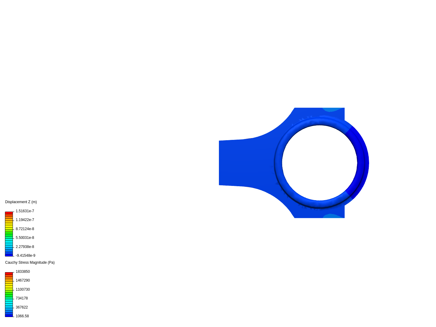 Tutorial 1: Connecting rod stress analysis image