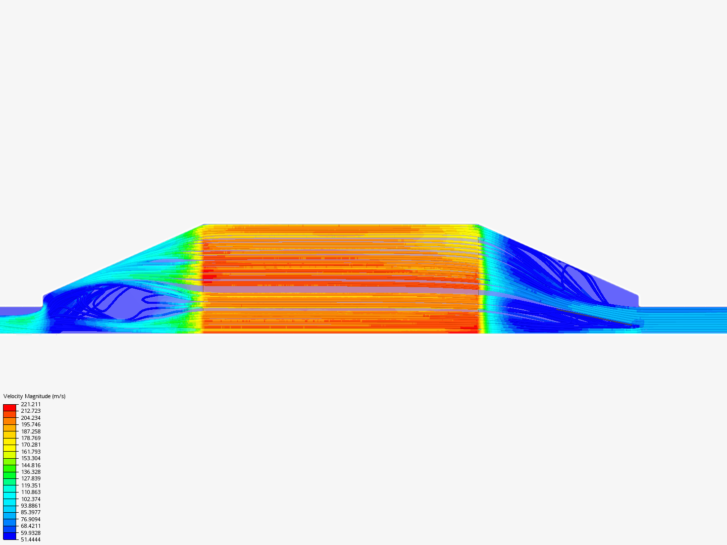 Wind Tunnel Duct Split image