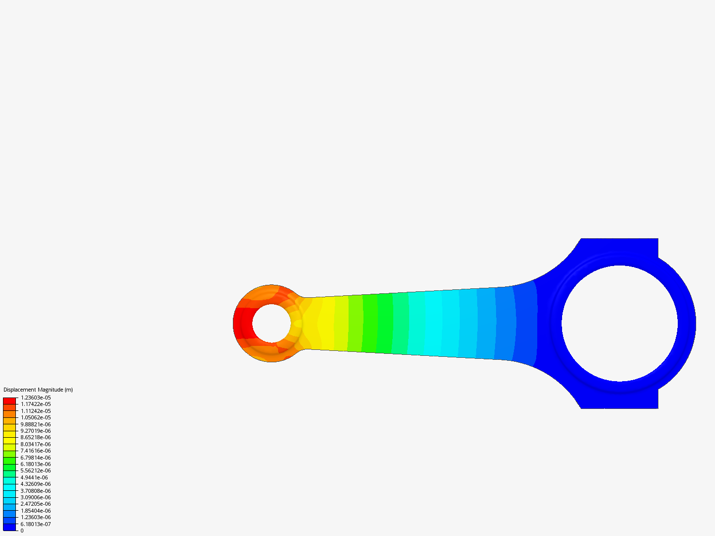 Tutorial 1: Connecting rod stress analysis image