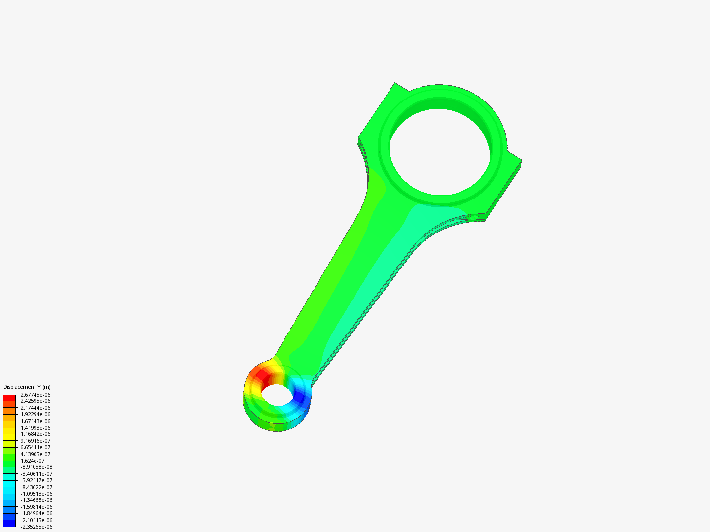 Tutorial 1: Connecting rod stress analysis image