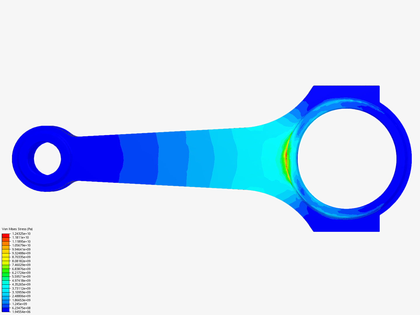 Tutorial 1: Connecting rod stress analysis image