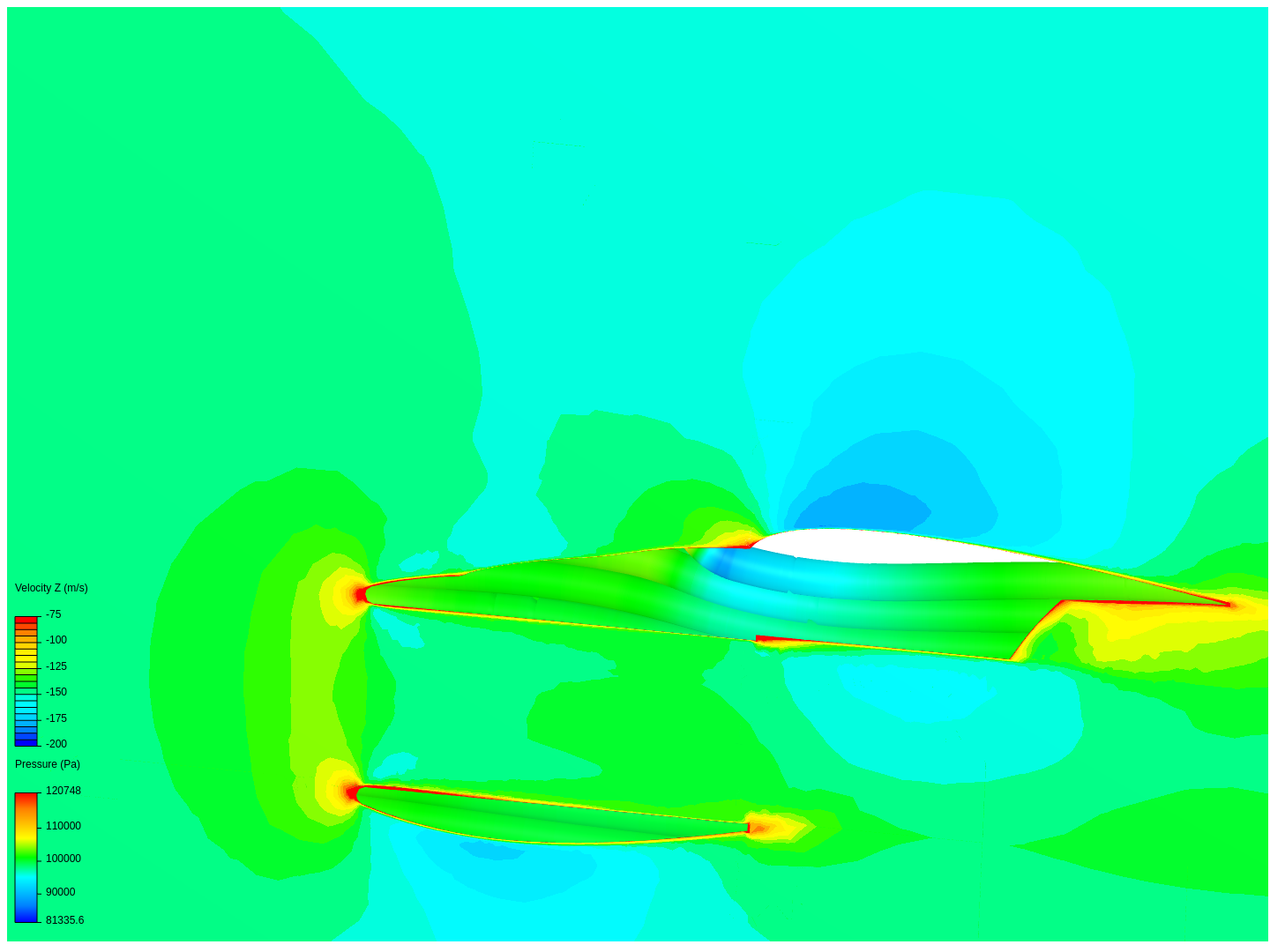 Tutorial: Compressible Flow Around a Wing image