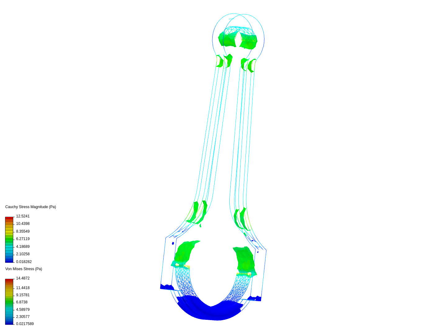 Tutorial 1: Connecting rod stress analysis image