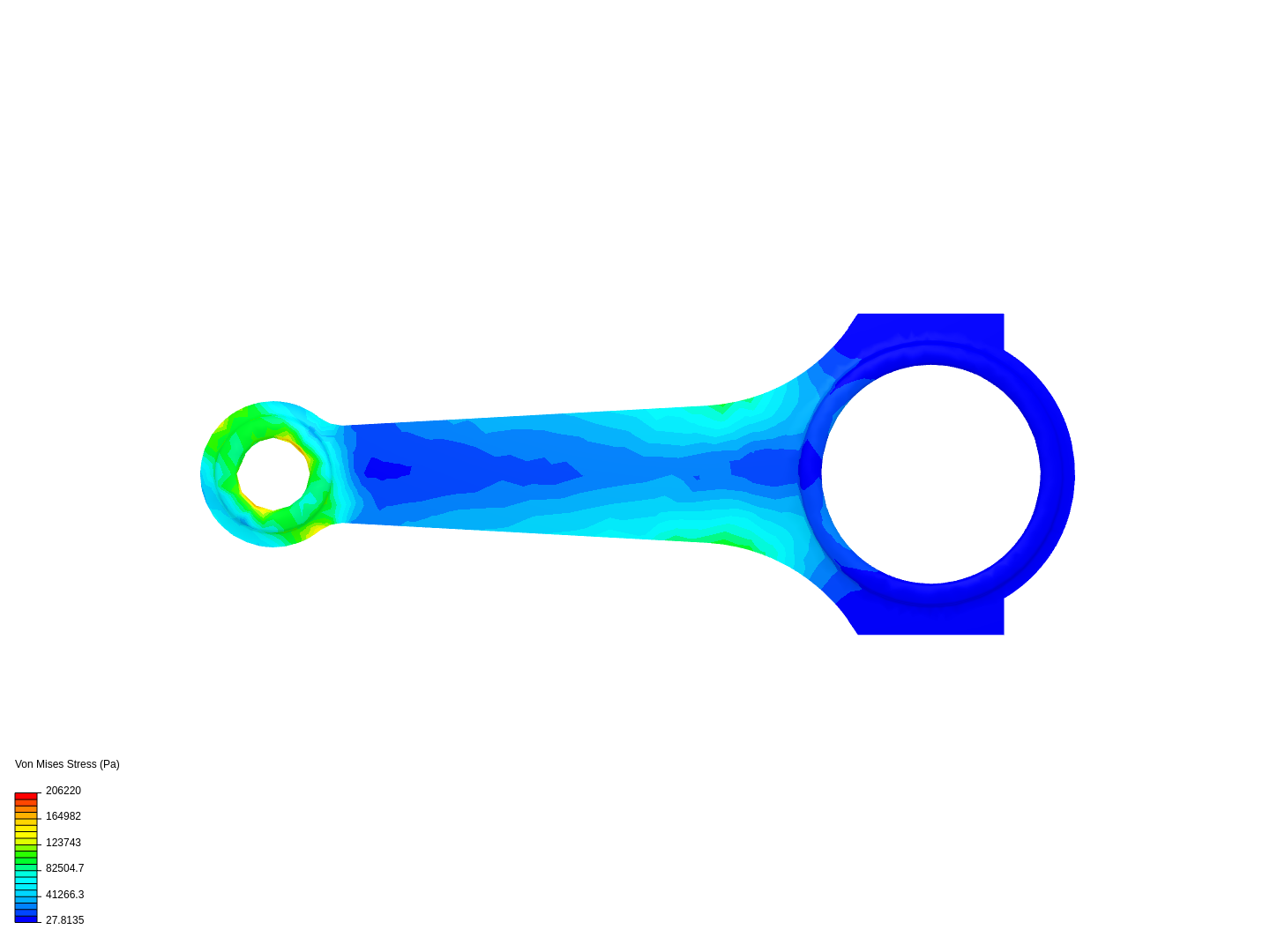 Tutorial 1: Connecting rod stress analysis image