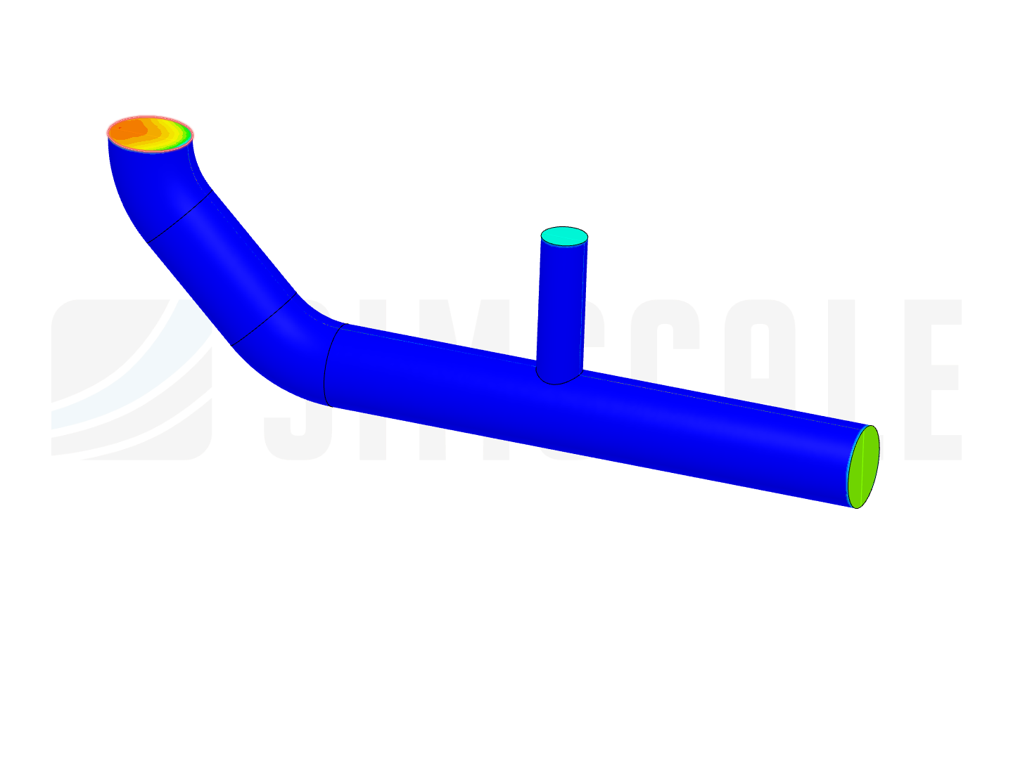 Tutorial 2: Pipe junction flow image