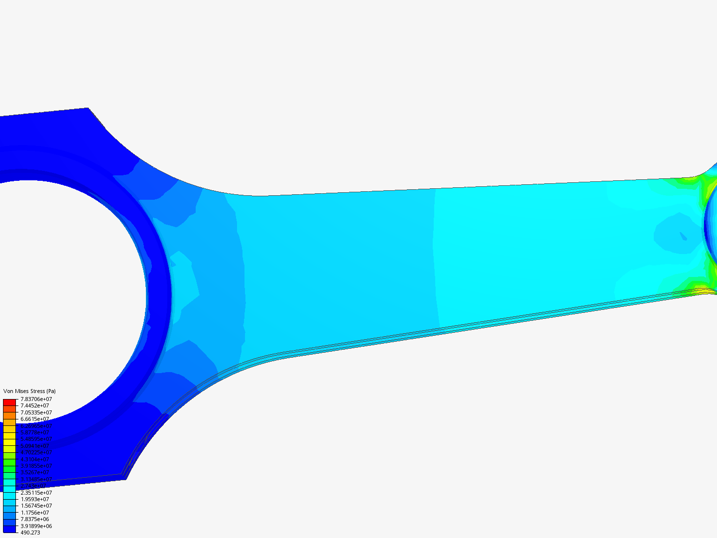 Tutorial 1: Connecting rod stress analysis image