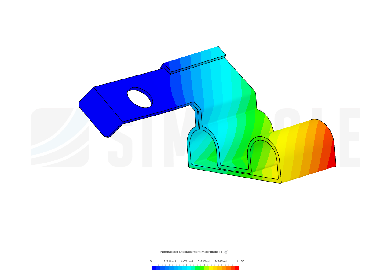 Bracket Simulation PLA and Epoxy image