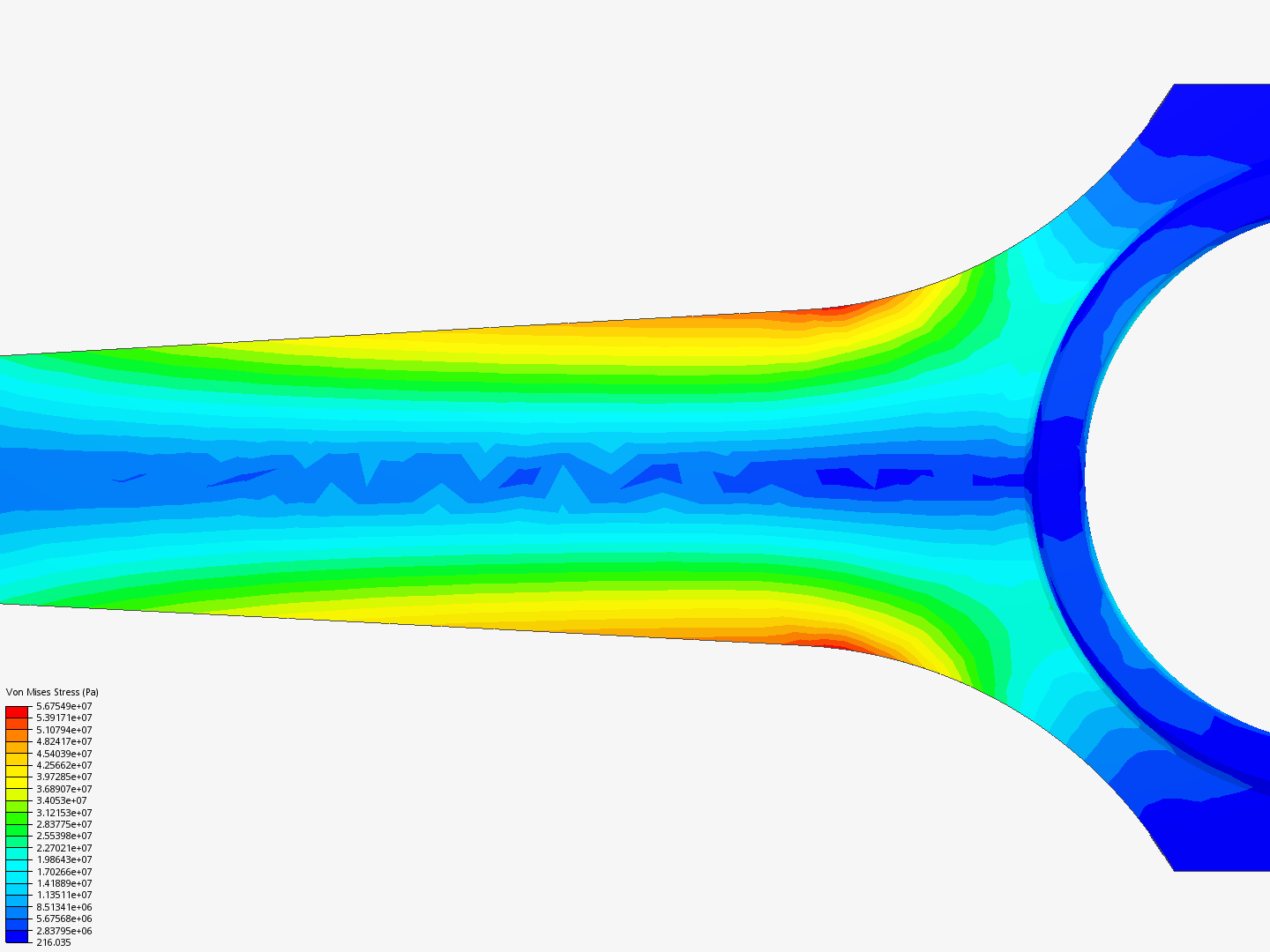 Tutorial 1: Connecting rod stress analysis image