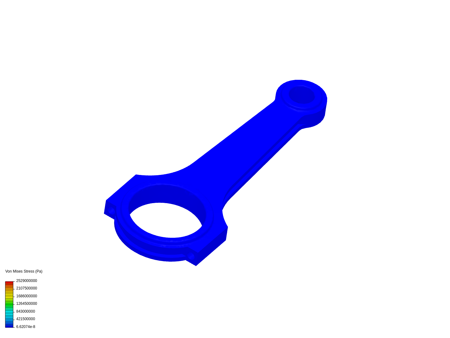 Tutorial 1: Connecting rod stress analysis image