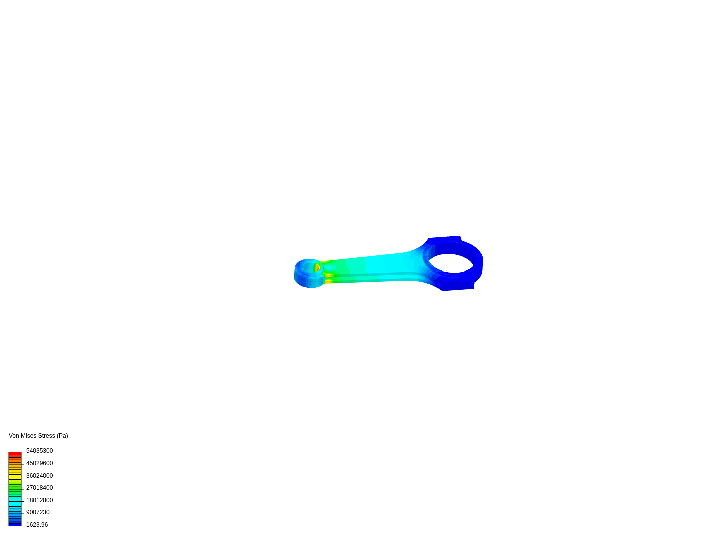 Tutorial 1: Connecting rod stress analysis image