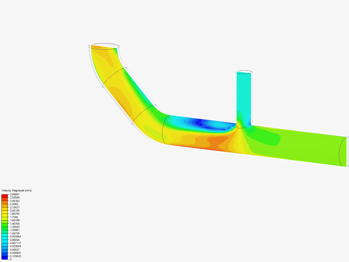 Tutorial 2: Pipe junction flow image