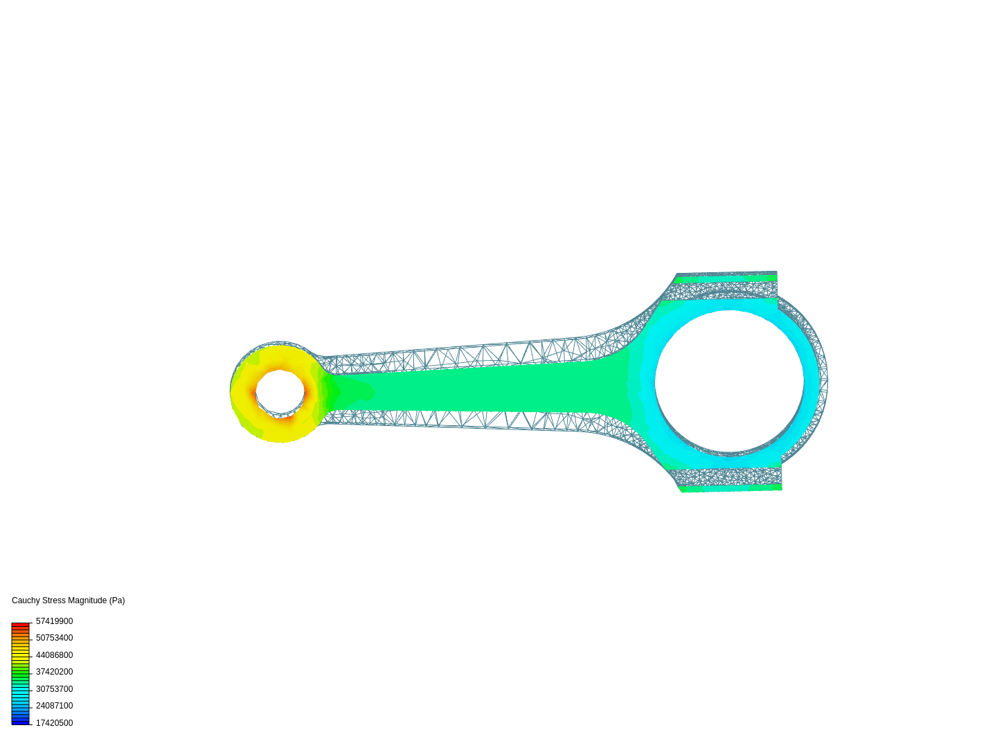 Tutorial 1: Connecting rod stress analysis image