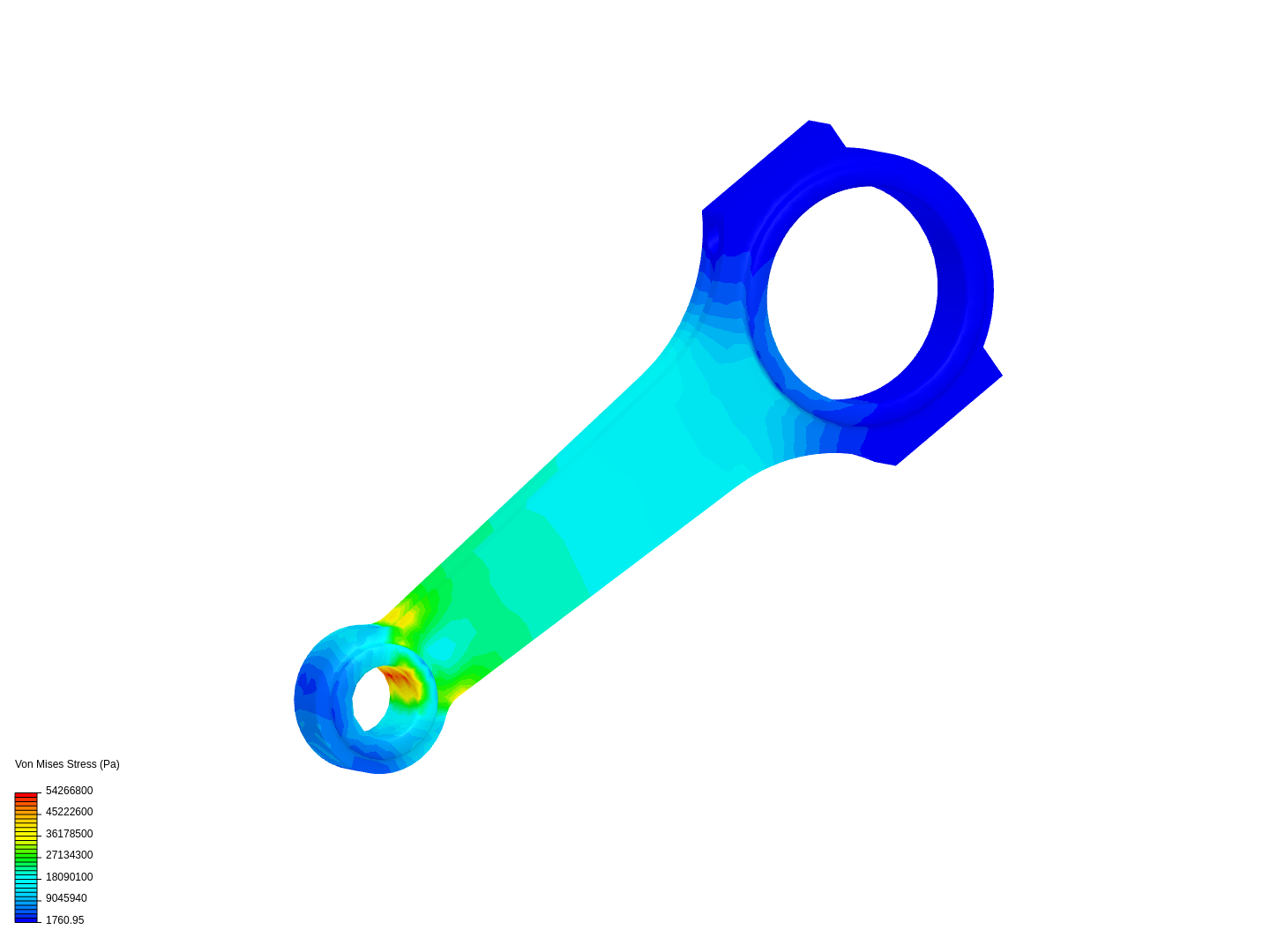 Tutorial 1: Connecting rod stress analysis image