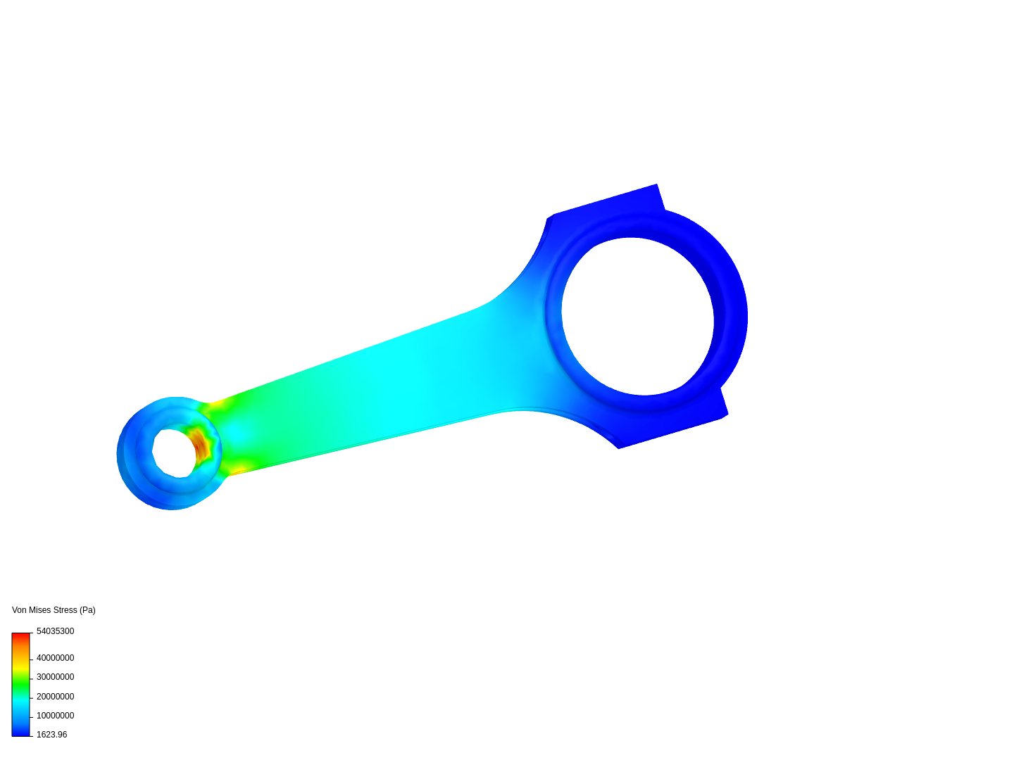 Tutorial 1: Connecting rod stress analysis image