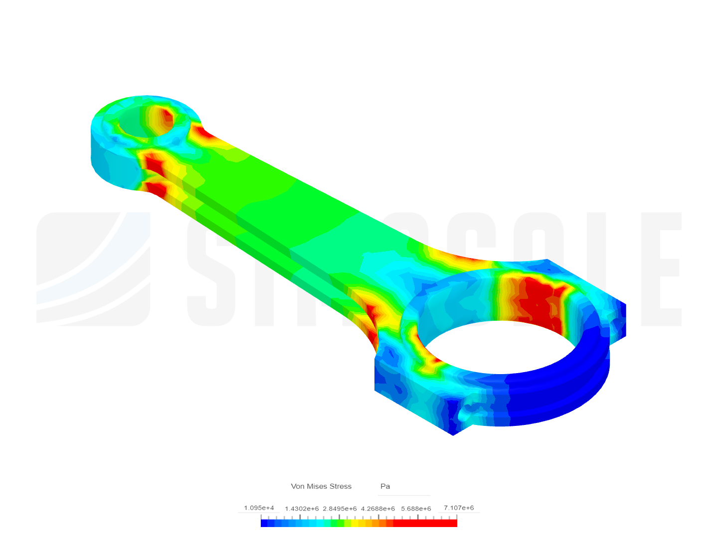 Tutorial 1: Connecting rod stress analysis image