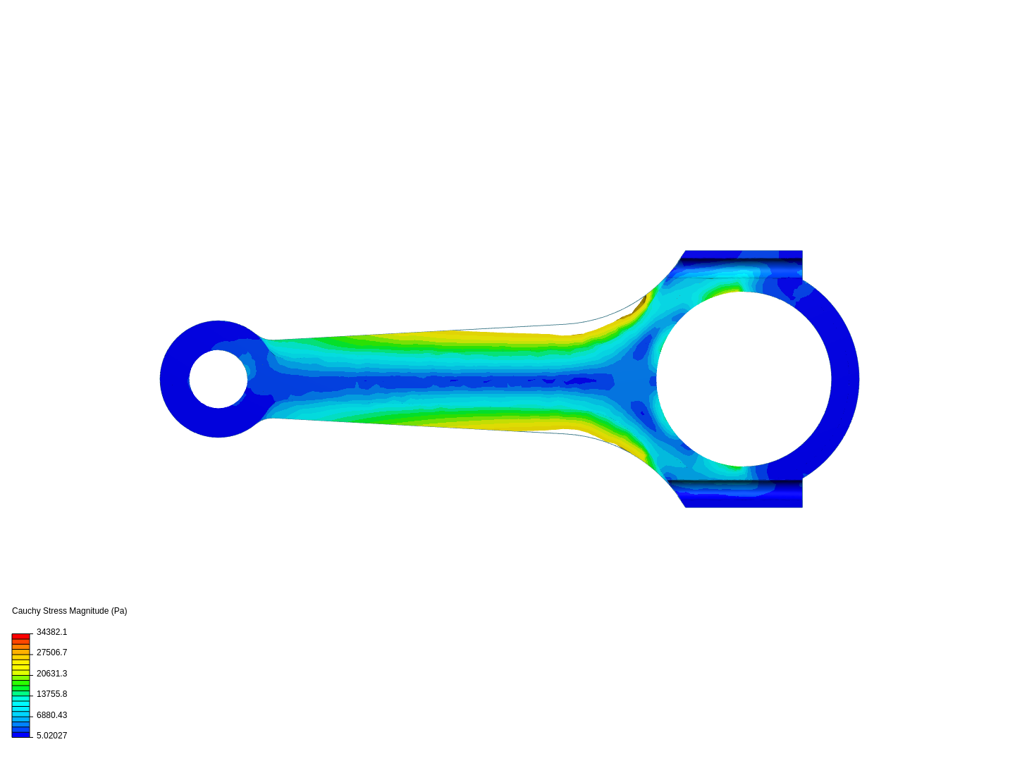 Tutorial 1: Connecting rod stress analysis image