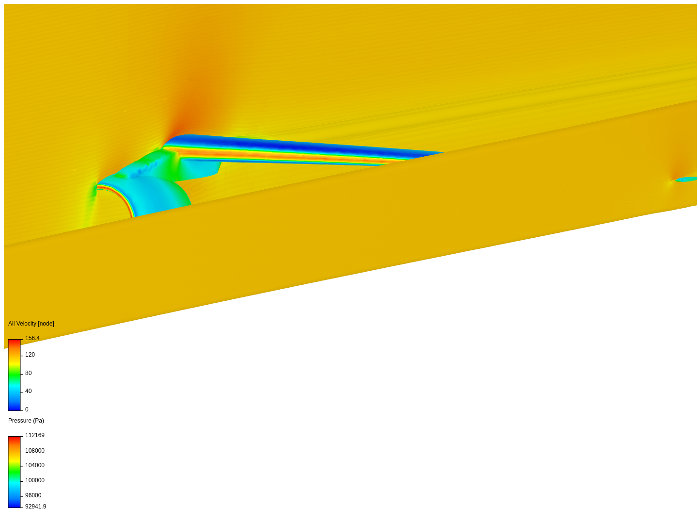 Tutorial: Compressible Flow Around a Wing image