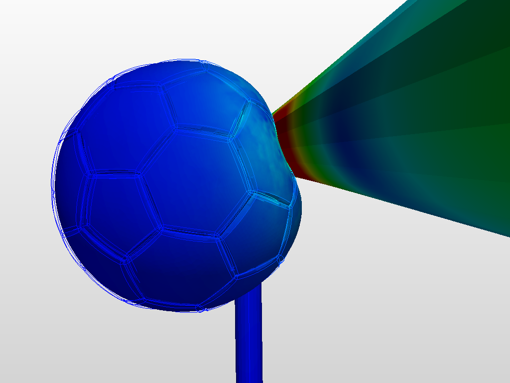 David Beckham's Fastest Shot Simulation image