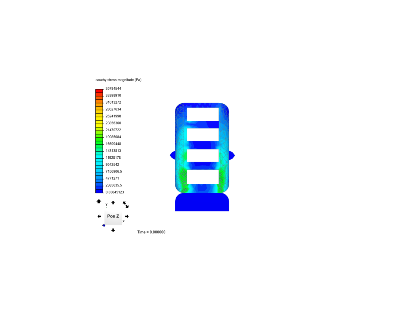 pilot seat frame testing image